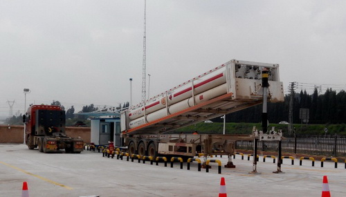 藍焰燃氣公司藍焰麒麟CNG加氣站