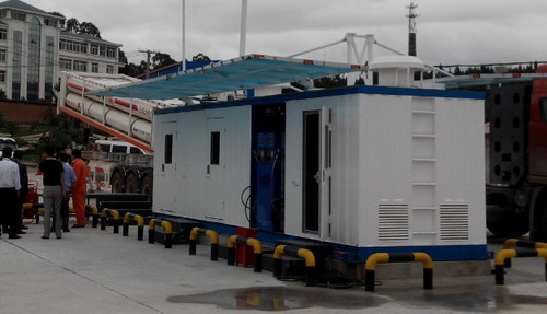 藍焰燃氣公司藍焰麒麟CNG加氣站