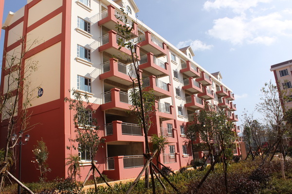 安寧縣街街道鳴矣河村幸福和諧家園項(xiàng)目17075.52㎡框架