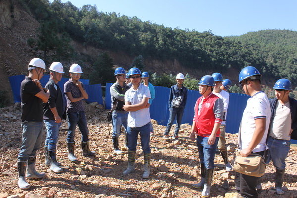 水工部組織參觀水庫項(xiàng)目