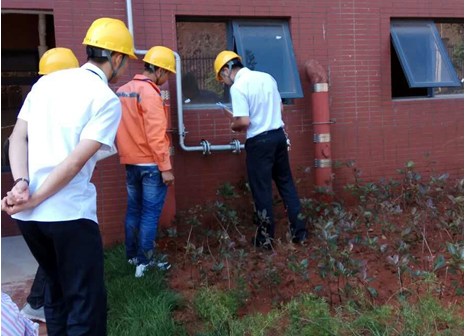 太平新城龍旺瑞城二期溪景苑居民用燃?xì)夤艿兰霸O(shè)施工程順利通過(guò)竣工驗(yàn)收