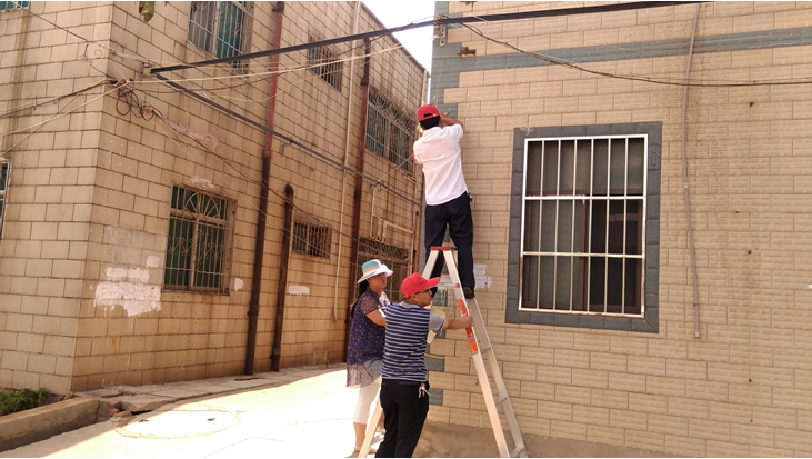 我參與，我光榮（云南盛翔安廣網絡項目監(jiān)理部參與安寧“創(chuàng)文”志愿者活動側記）