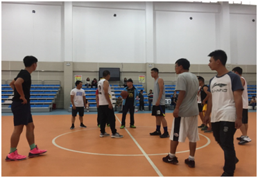 320國道提升工程項目部工會組織籃球聯(lián)誼賽