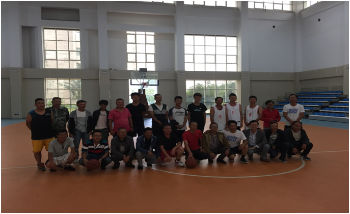 320國道提升工程項目部工會組織籃球聯(lián)誼賽