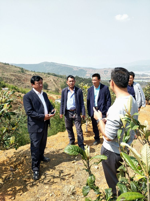 湯郎鄉(xiāng)人大主席張寧同志帶領(lǐng)典文村兩委同志到云南潤(rùn)益農(nóng)業(yè)開發(fā)有限公司參觀學(xué)習(xí)