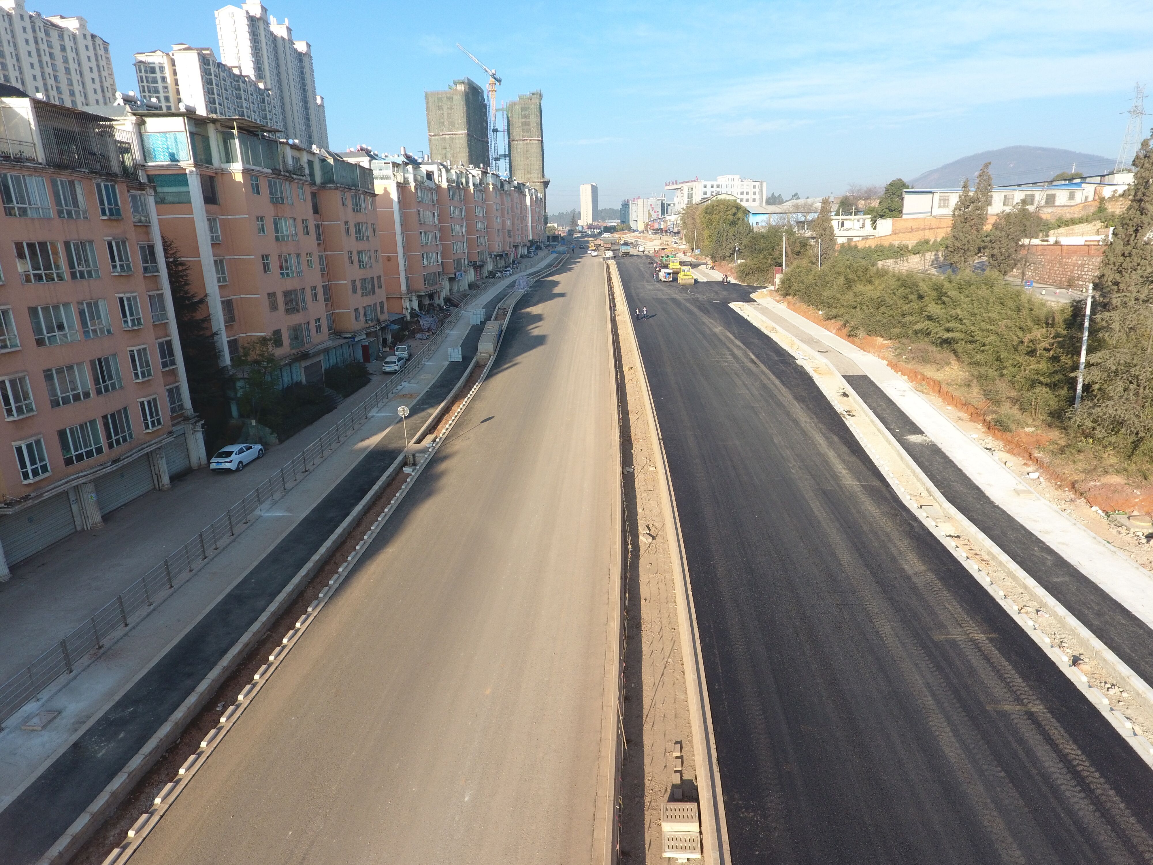 320國道安寧城區(qū)段金方路口至湖東路口段改造工程項(xiàng)目進(jìn)度概況