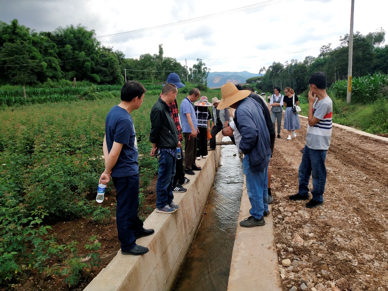 2017年云南省昆明安寧市八街枧槽營片區(qū)高標(biāo)準(zhǔn)農(nóng)田建設(shè)工程項(xiàng)目通過安寧市初步驗(yàn)收
