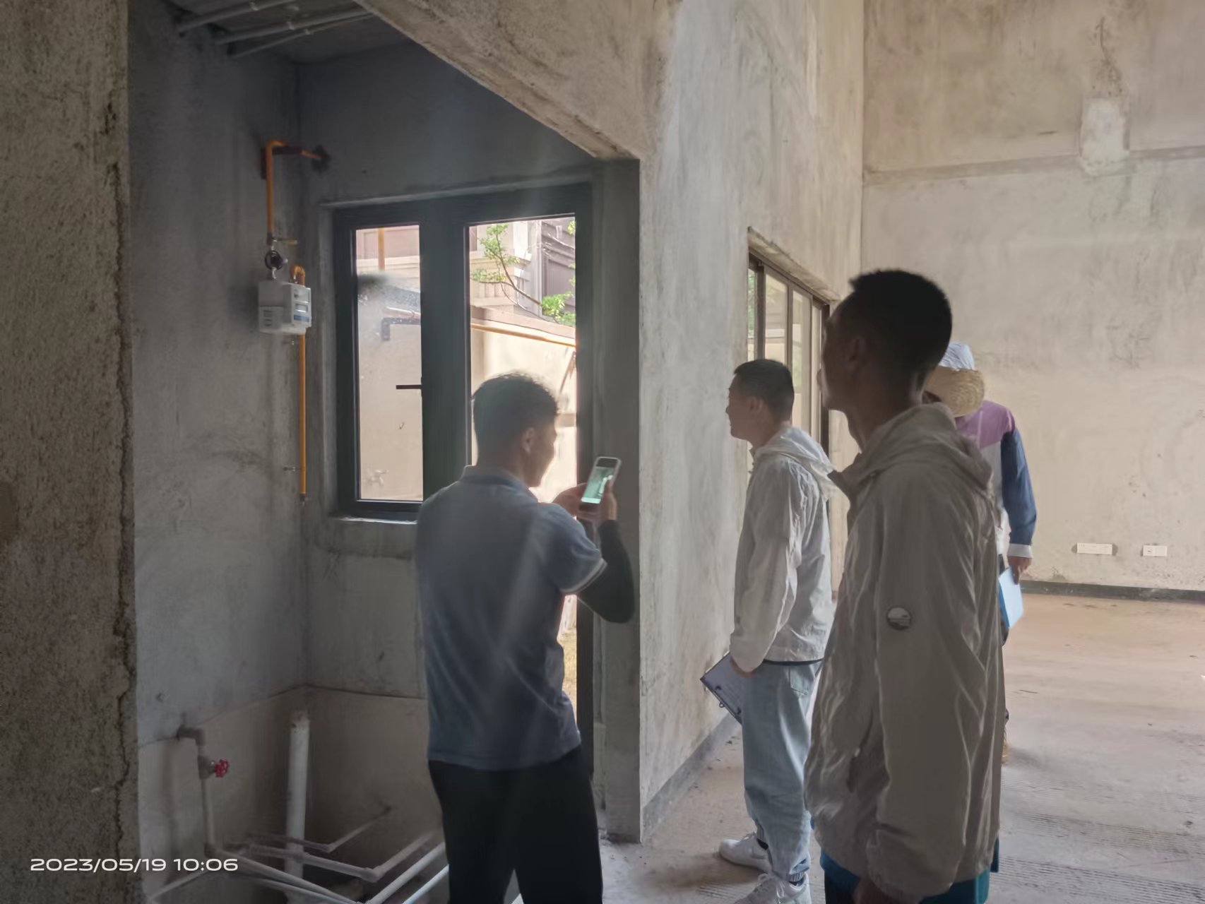 融創(chuàng)雁來湖A1、A2地塊燃?xì)馀涮装惭b工程（A2地塊）竣工移交