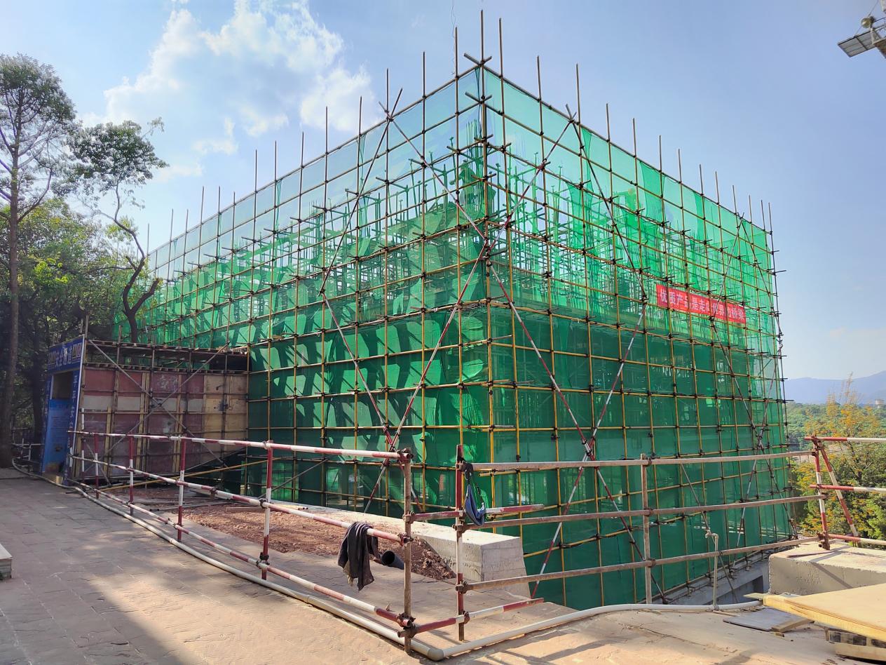 云南佛學(xué)院師生宿舍樓、食堂樓建設(shè)項(xiàng)目4月進(jìn)度